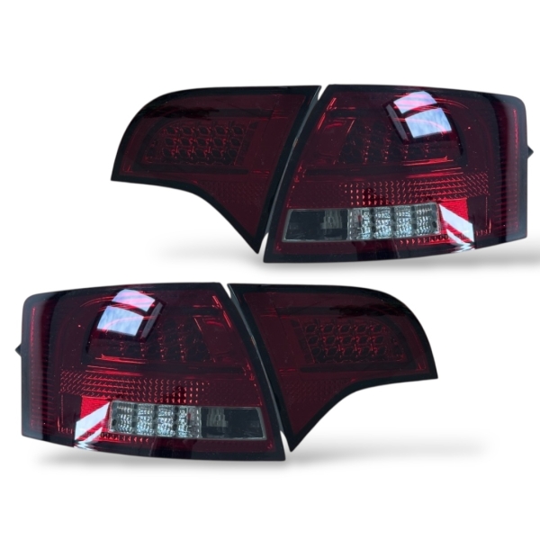 LED Rückleuchten für Audi A4 Avant B7 04-08 rot smoke