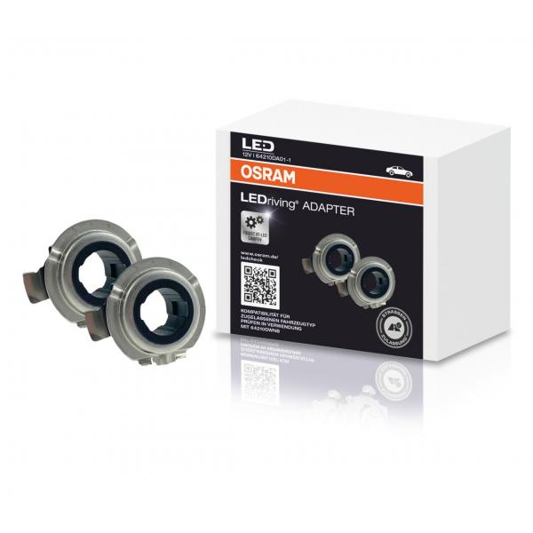 OSRAM NIGHT BREAKER H7 LED 330% Set für VW Golf 7 2017+ mit Adapter 64210DWNBSM DA01
