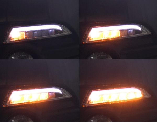 dynamischer LED Frontblinker Standlicht für VW Scirocco 08-14 smoke