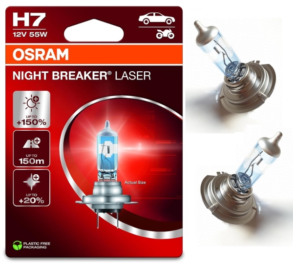 Osram NIGHTBREAKER LASER NEXT GENERATION H7 12V 55W 2 Stück