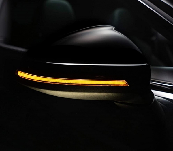 OSRAM Dynamischer LED Spiegelblinker für Audi A3 8V Laufblinker BLACK-EDITION