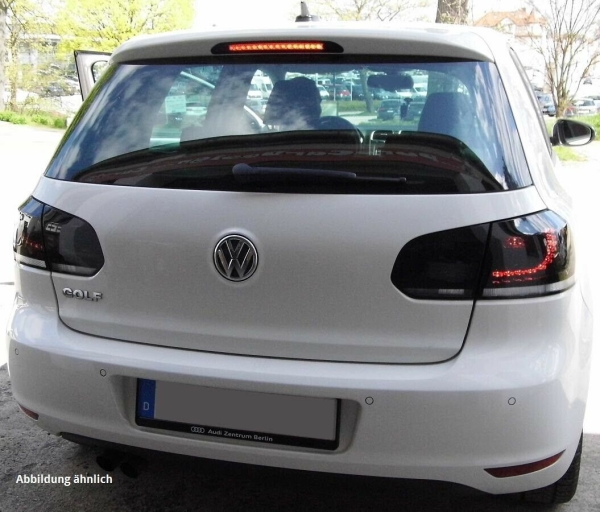 LED Rückleuchten schwarz für VW Golf VI 6 08+ dynamischer Blinker