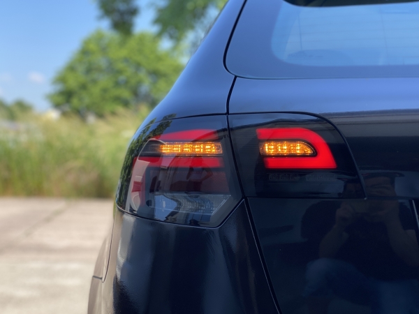 LED Rückleuchten für Audi A3 8P Sportback Bj 08-12 schwarz Facelift 8V-Design