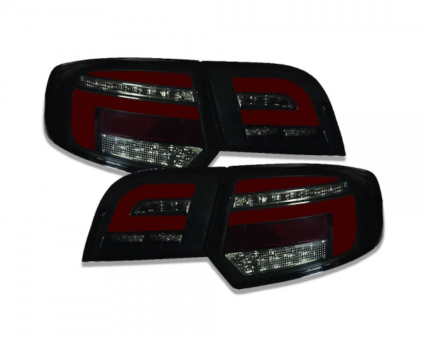 LED Rückleuchten für Audi A3 8P Sportback Bj 08-12 schwarz Facelift 8V-Design