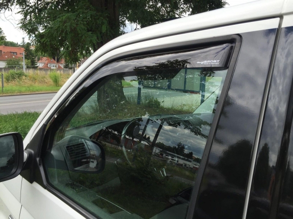 ClimAir WINDABWEISER REGENABWEISER schwarz für VW T6.1 Bus 3277D mit ABE Set links rechts