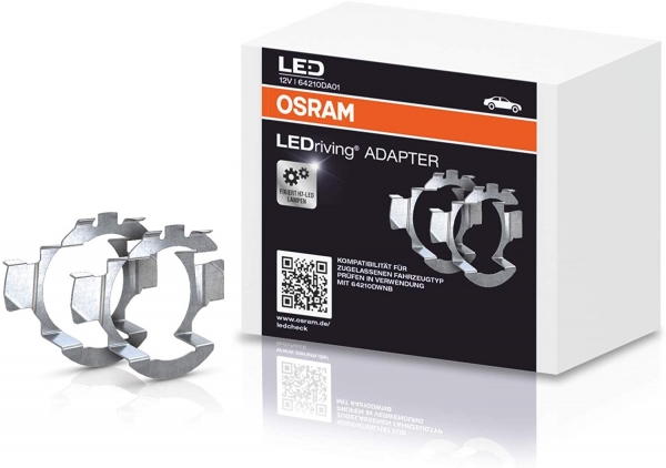 OSRAM NIGHT BREAKER H7 LED 230% Set für BMW F30 F31 F80 15-19 mit Adapter DA01