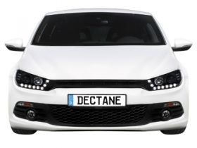 LED TAGFAHRLICHT Scheinwerfer für VW Scirocco 3 2015+ Facelift black schwarz