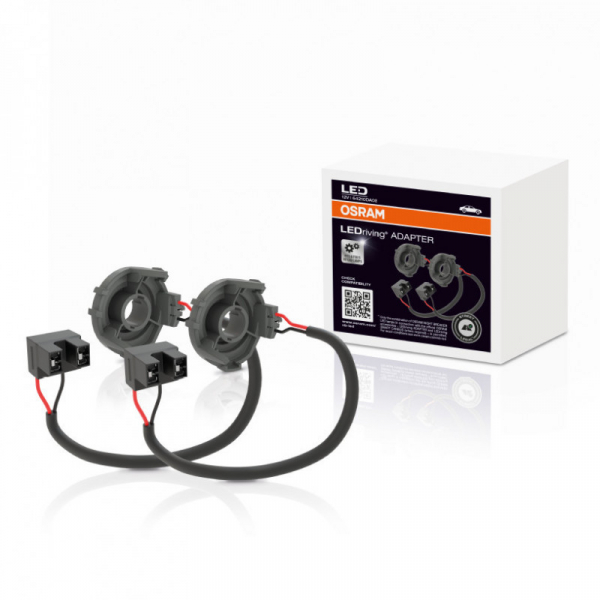 OSRAM NIGHT BREAKER H7 LED 330% Set für VW Touran 1T3 GP2 10-15 mit Adapter + Canbus