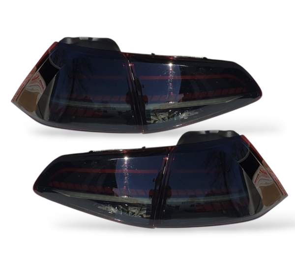 LED Rückleuchten für VW Golf 7 2013-2017 dynamischer LED Blinker rot smoke Litec
