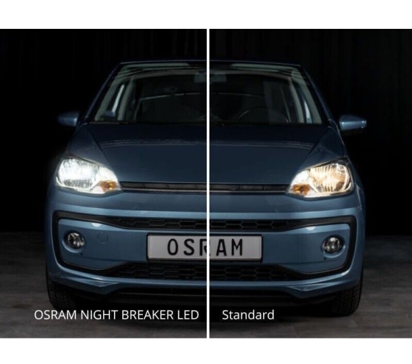 OSRAM NIGHT BREAKER H4 LED 330% Set für Mitsubishi Spacestar 2012-2019