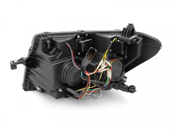 LED Tagfahrlicht Scheinwerfer schwarz für VW Crafter ab 2017 dynamischer Led Blinker
