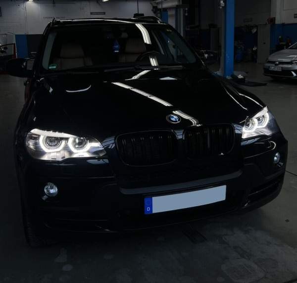 XENON Scheinwerfer für BMW X5 E70 2006-2010 mit AFS schwarz Led Tagfahrlicht