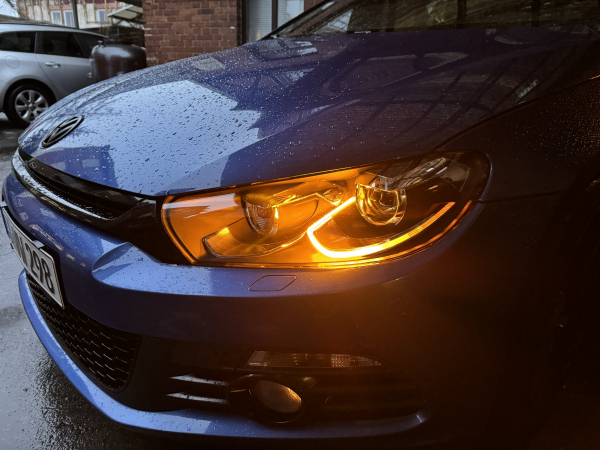 Voll Led Scheinwerfer für VW Scirocco 3 III 2008-2018 dynamischer Led Blinker für original Halogen