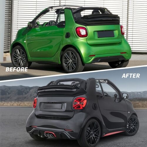 Led Rückleuchten für Smart FORTWO FORFOUR 2014-2019 schwarz rot klar