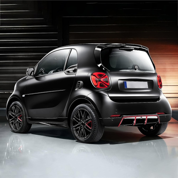 Led Rückleuchten für Smart FORTWO FORFOUR 2014-2019 schwarz rot smoke