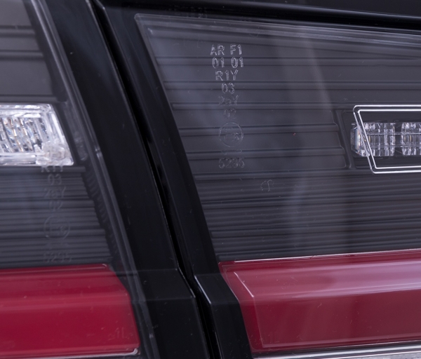 Lightbar LED Rückleuchten für BMW F30 3er schwarz klar 11-18 Limousine dynamischer Led Blinker