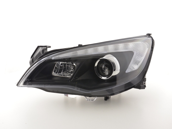 LED TAGFAHRLICHT Scheinwerfer für Opel Astra J 09-15 schwarz Sonar