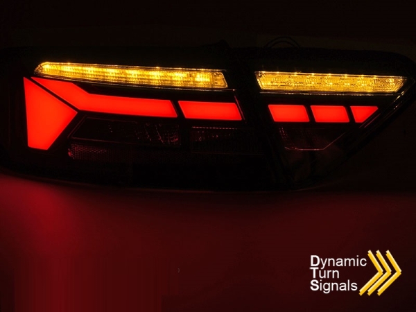 LED Rückleuchten mit Startanimation für Audi A5 8T 8F 08/2011-2016 rot rauch für orig. LED