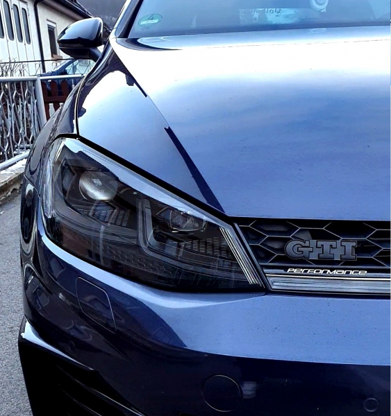 LED TAGFAHRLICHT Scheinwerfer für VW Golf 7 Bj 12-17 dynamischer LED Blinker Facelift-Optik