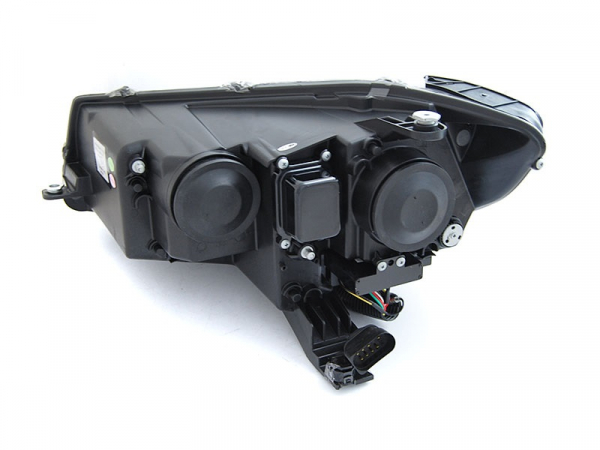 Voll-Led Scheinwerfer für VW Caddy 2020+ schwarz dynamischer Blinker