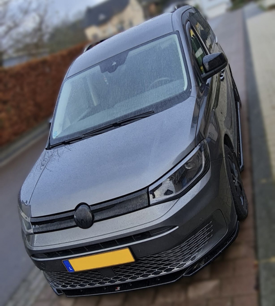 Voll-Led Scheinwerfer für VW Caddy 2020+ schwarz dynamischer Blinker