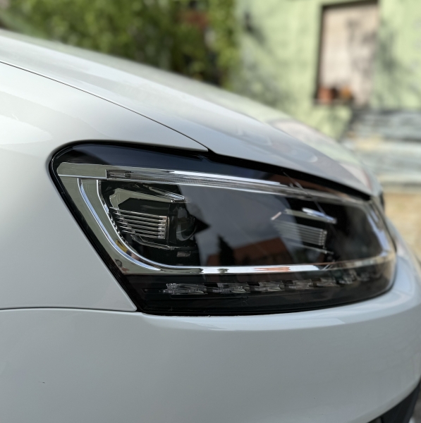 Voll Led Scheinwerfer für VW Polo 6R 6C 2009+ schwarz Tagfahrlicht dynamischer LED Blinker