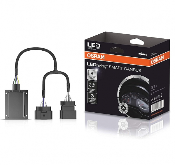 OSRAM LEDriving Smart Canbus SC02 Lastwiderstand für LED H7 Nachrüstlampe 2er-Set
