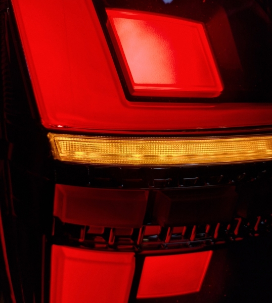 Voll LED Rückleuchten für VW T6.1 2019+ schwarz sequentieller Start Laufblinker für orig. Halogen