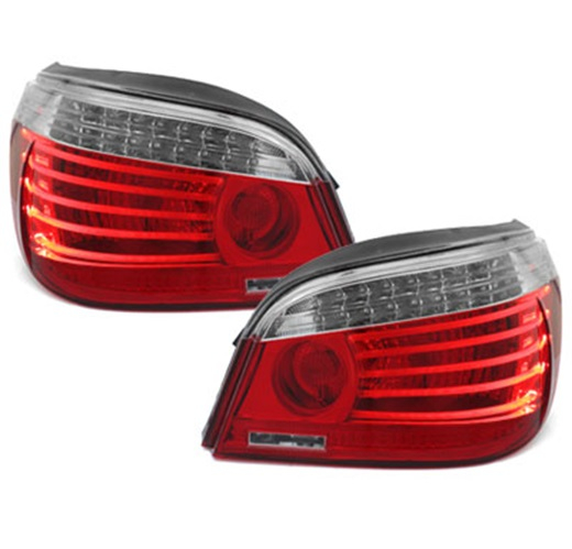 LED Rückleuchten für BMW E60 Limousine 03-07 rot klar Depo