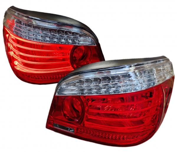 LED Rückleuchten für BMW E60 Limousine 03-07 rot klar Depo