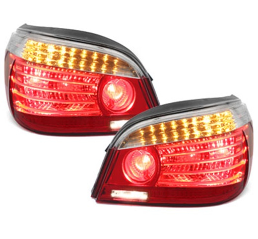 LED Rückleuchten für BMW E60 Limousine 03-07 rot klar Depo