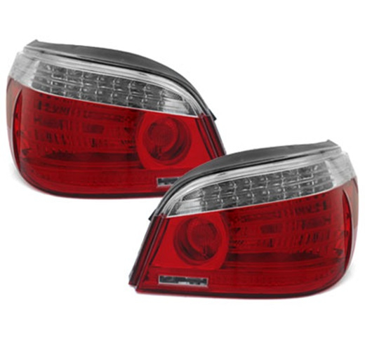 LED Rückleuchten für BMW E60 Limousine 03-07 rot klar Depo