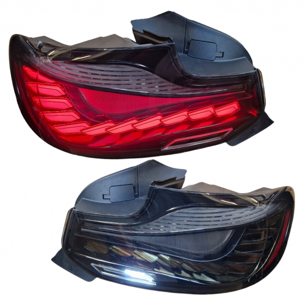 Led Rückleuchten für BMW F22 F23 M2 F87 Bj 13-21 schwarz Heckleuchten OLED
