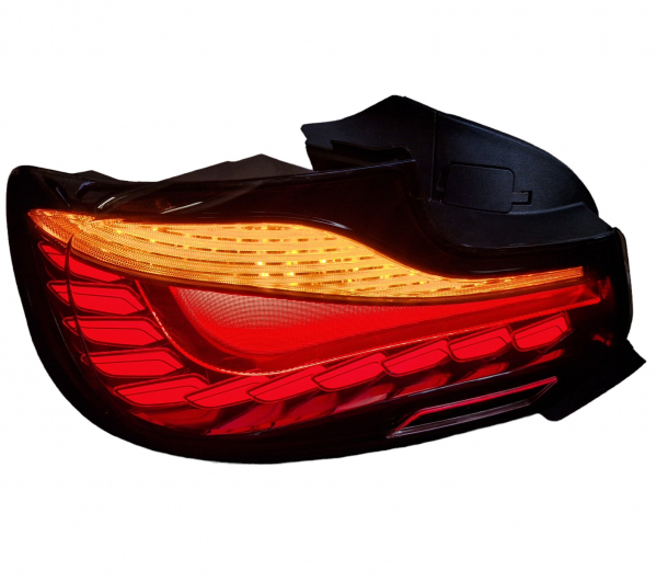 Led Rückleuchten für BMW F22 F23 M2 F87 Bj 13-21 schwarz Heckleuchten OLED