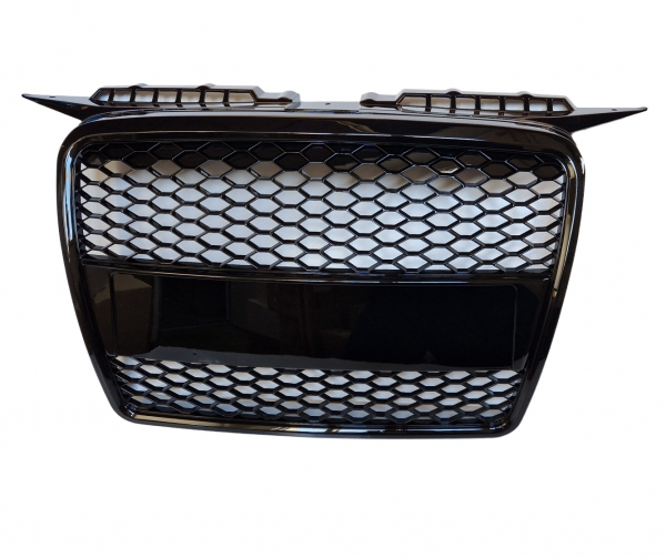 Frontgrill für Audi A3 8P 05-08 Kühlergrill Wabengrill Grill ohne Emblem schwarz