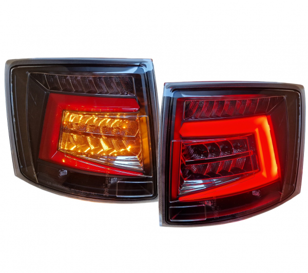 LED Rückleuchten für Skoda Octavia 3 III 5E Kombi 12-19 schwarz klar LAUFBLINKER für orig. Led 2x 3 Pins