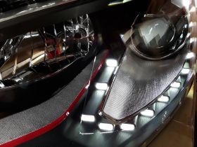 Scheinwerfer für VW Polo 6R 6C 09+ schwarz rot Led-Standlicht