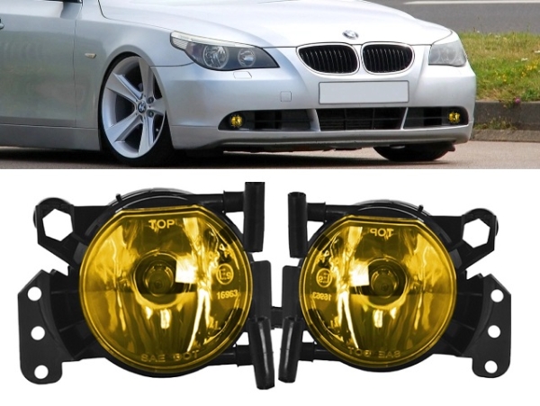 Nebelscheinwerfer gelb für BMW E90 E91 2005 bis 2011