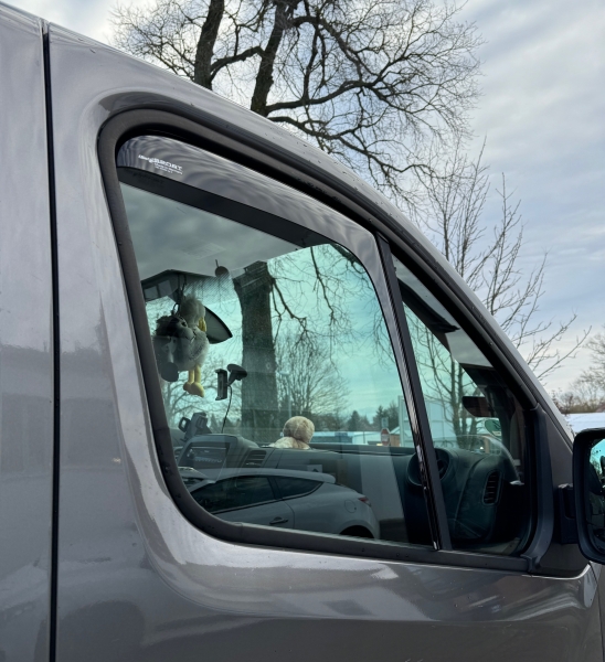 ClimAir WINDABWEISER REGENABWEISER schwarz für Opel Vivaro B 14-19 mit ABE Set links rechts