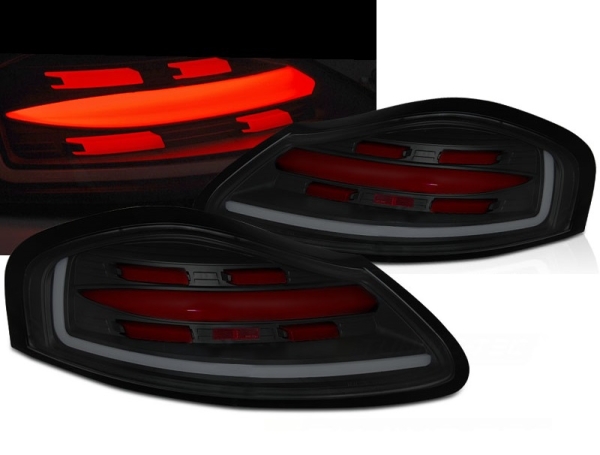 Led Rückleuchten für Porsche Boxster 986 96-04 schwarz rot smoke Laufblinker JY