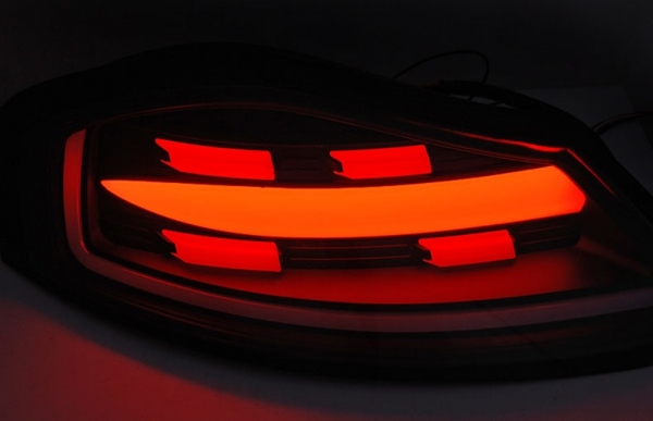 Led Rückleuchten für Porsche Boxster 986 96-04 schwarz rot smoke Laufblinker JY