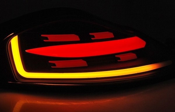 Led Rückleuchten für Porsche Boxster 986 96-04 schwarz rot Laufblinker JY