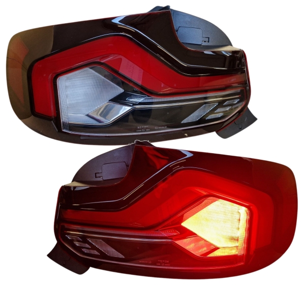Led Rückleuchten für BMW F22 F23 M2 F87 Bj 13-21 schwarz rot Heckleuchten