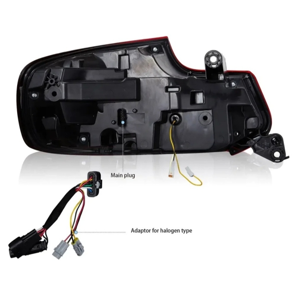 Led Rückleuchten für BMW F22 F23 M2 F87 Bj 13-21 schwarz rot Heckleuchten