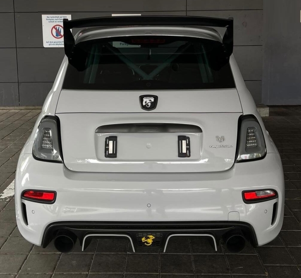 LED Rückleuchten für Fiat 500 Bj 15-24 smoke grau Heckleuchten Set links rechts