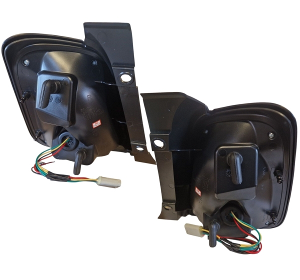 LED Rückleuchten für Fiat 500 Bj 15-24 smoke grau Heckleuchten Set links rechts
