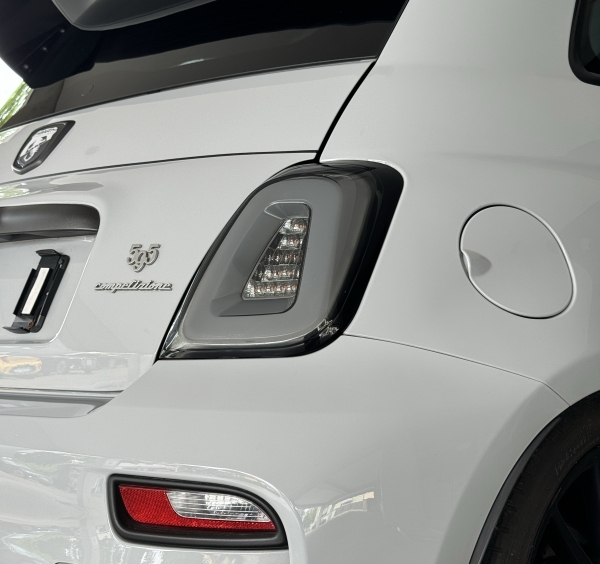 LED Rückleuchten für Fiat 500 Bj 15-24 smoke grau Heckleuchten Set links rechts