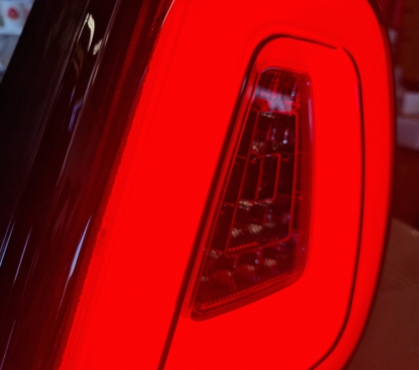 LED Rückleuchten für Fiat 500 Bj 15-24 dunkelrot Heckleuchten Set links rechts