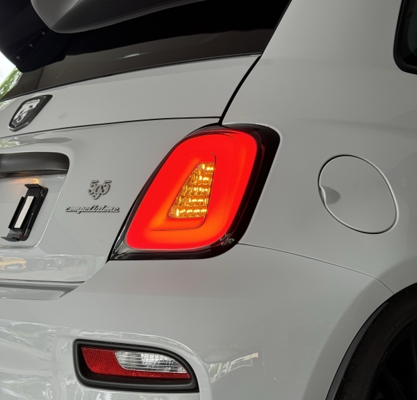 LED Rückleuchten für Fiat 500 Bj 15-24 dunkelrot Heckleuchten Set links rechts