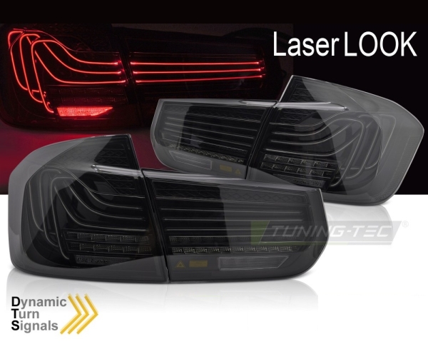 LaserLINE LED Rückleuchten für BMW F30 3er 11-18 Limousine dynamisch schwarz